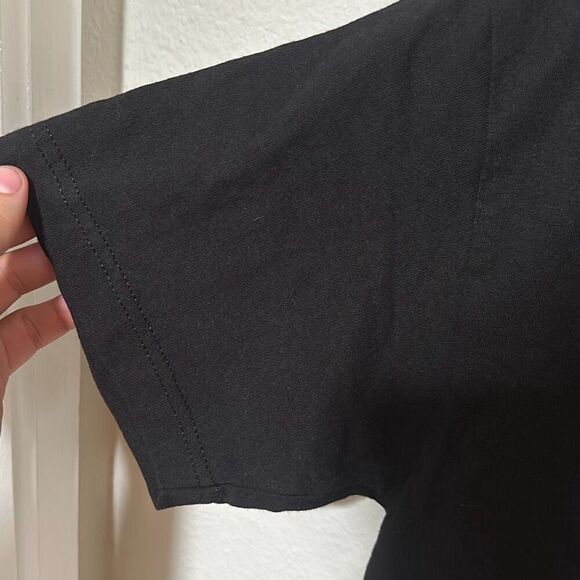 Dbruze x Meta Zoo Mens Black Lava Bear Short Sleeve Crew Neck T-Shirt Size Large - Picture 3 of 7